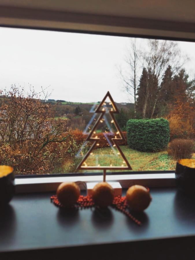 Le Clos Des 3 - Vacances Avec Vue En Ardennes A 5 Kilometres De La Roche - Maison De 90 M2 Avec Chambres - Avec Magnifique Jardin Rendeux Eksteriør bilde
